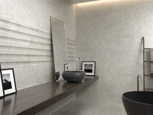 Керамогранит Laminam Cemento Grigio Bocciardato 5 100x300, LAMF009026 Керамогранит Laminam Cemento Grigio Bocciardato 5 100x300, LAMF009026