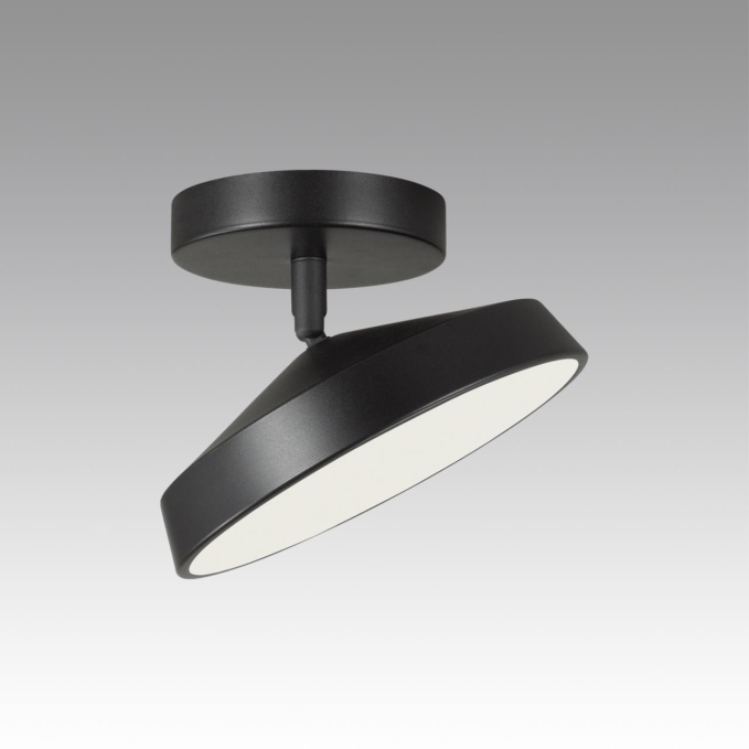 Светильник LED 12Вт 4000K D200 IP20 MIRA BLACK MITRA LED SN 547 СОНЕКС 7656/12L, фото на цветном фоне 1