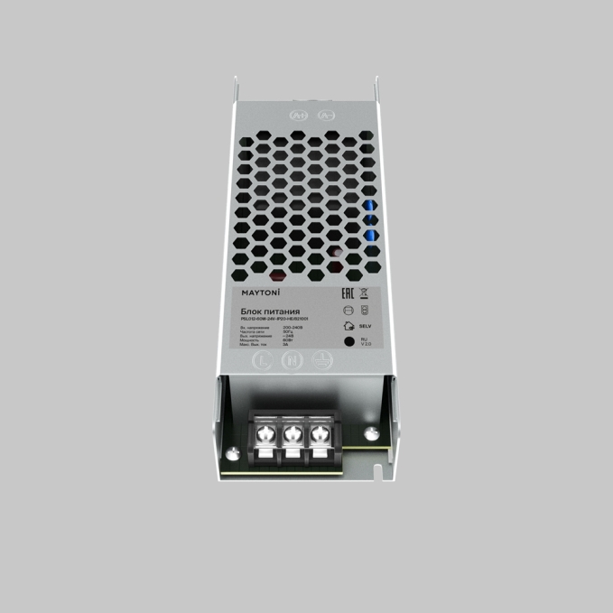 Источник напряжения PSL012 24В 60Вт IP 20 821001, 821001, изображение 2 Источник напряжения PSL012 24В 60Вт IP 20 821001, 821001, изображение 2