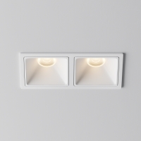Встраиваемый светильник Альфа / Alfa LED 20 Вт 3000 К 50°, DL043-02-10W3K-SQ-W-1