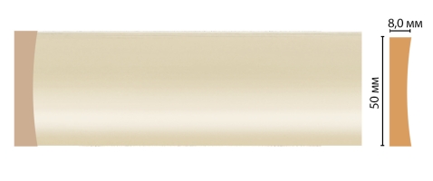 Молдинг Decomaster D045-61 ШК/40, 50x8x2400 мм