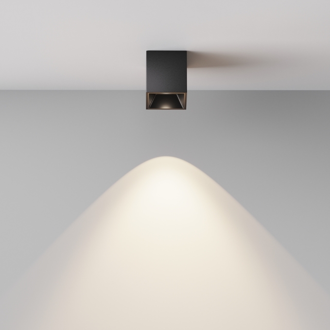 Потолочный светильник Альфа / Alfa LED 5 Вт 4000 К 50°, C064CL-5W4K-SQ-B, изображение 3 Потолочный светильник Альфа / Alfa LED 5 Вт 4000 К 50°, C064CL-5W4K-SQ-B, изображение 3