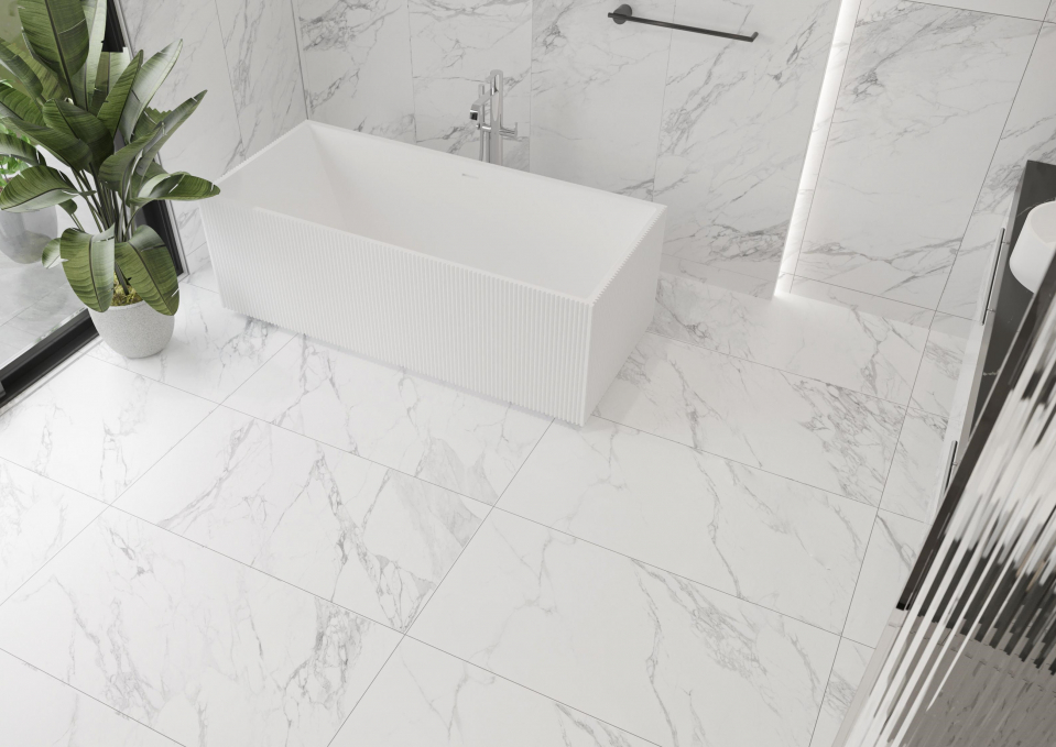 Керамогранит NT Ceramic Marmo Statuario Endless 60x120, NTT99506P Керамогранит NT Ceramic Marmo Statuario Endless 60x120, NTT99506P