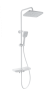 Душевая стойка со смесителем Wonzon & Woghand Thermoklick WW-B3098-A-MW белая матовая с термостатом Душевая стойка со смесителем Wonzon & Woghand Thermoklick WW-B3098-A-MW белая матовая с термостатом