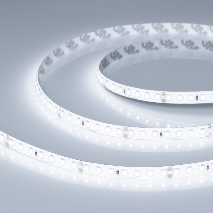 Светодиодная лента герметичная RTW-SE-A140-8mm 24V White6000 (5 W/m, IP65, 5m), Arlight, 057514, изображение 1 Светодиодная лента герметичная RTW-SE-A140-8mm 24V White6000 (5 W/m, IP65, 5m), Arlight, 057514, изображение 1