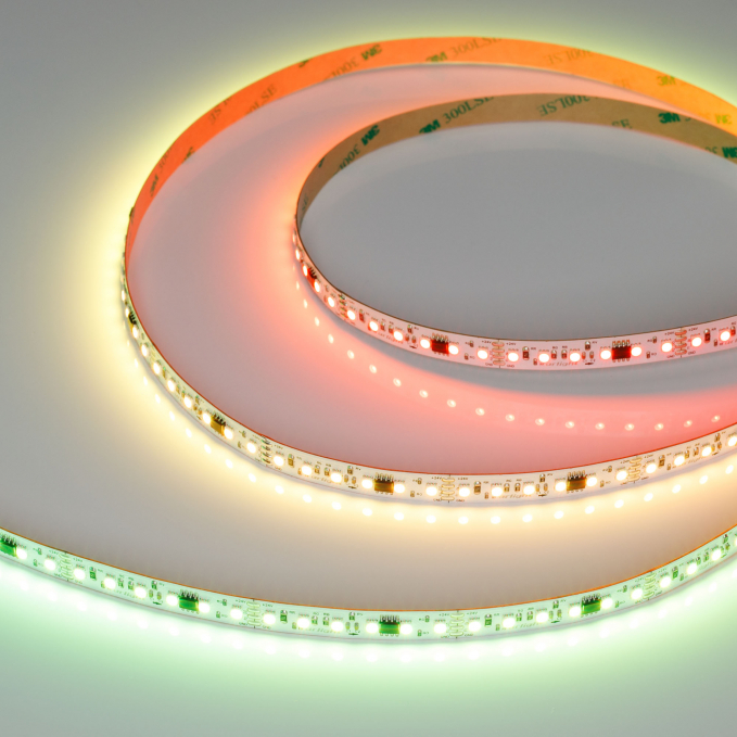 Светодиодная лента SPI-A120-10mm 24V RGB-PX6-BPT (23 W/m, IP20, 2835, 5m), Arlight, 046871, изображение 3 Светодиодная лента SPI-A120-10mm 24V RGB-PX6-BPT (23 W/m, IP20, 2835, 5m), Arlight, 046871, изображение 3