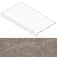 Ступень Atlas Concorde Marvel Edge Gris Supreme Scalino Lappato 33x60, AFCF Ступень Atlas Concorde Marvel Edge Gris Supreme Scalino Lappato 33x60, AFCF