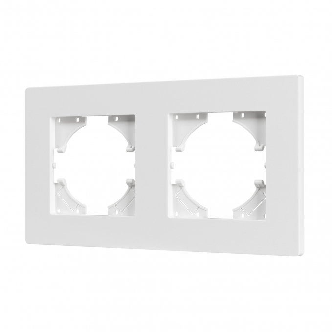 Рамка пластиковая FRM-PERIO-PL-2-WH, Arlight, 049750, изображение 1