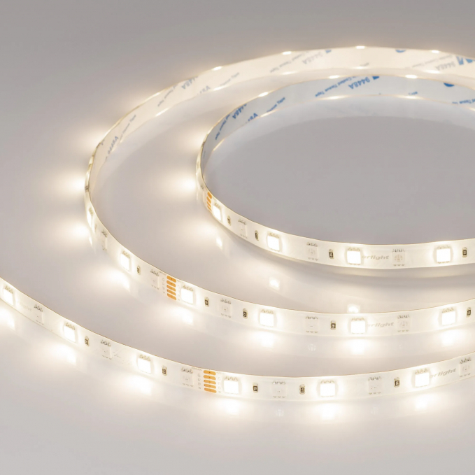 Светодиодная лента RTW-SE-B60-10mm 24V RGBW-Day (14.4 W/m, IP65, 5060, 5m), Arlight, 034154, изображение 4 Светодиодная лента RTW-SE-B60-10mm 24V RGBW-Day (14.4 W/m, IP65, 5060, 5m), Arlight, 034154, изображение 4