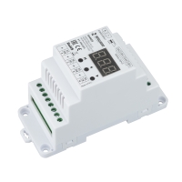 INTELLIGENT ARLIGHT Диммер SMART-DALI-104-62-ADDR-RGBW-DT6/DT8-PD-DIN White (12-48V, 4x5А), Arlight, 028422(1)