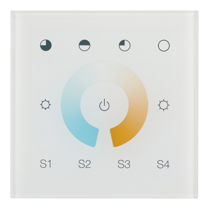 INTELLIGENT ARLIGHT Сенсорная панель DALI-901-11-1G-4SC-MIX-DT8-IN White (BUS/230V), Arlight, 037196, изображение 2 INTELLIGENT ARLIGHT Сенсорная панель DALI-901-11-1G-4SC-MIX-DT8-IN White (BUS/230V), Arlight, 037196, изображение 2