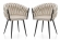 Набор из 2 стульев Refuge Cadence, Hesby Import, HSBI_DC146_beige_2