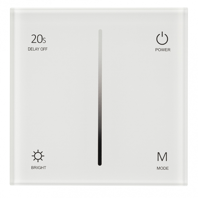 Панель SMART-P36-DIM-IN White (230V, 1.2A, TRIAC, Sens, 2.4G), Arlight, 027113, изображение 2 Панель SMART-P36-DIM-IN White (230V, 1.2A, TRIAC, Sens, 2.4G), Arlight, 027113, изображение 2