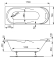 Ванна акриловая Vagnerplast Minerva 170x70 VPBA177MIA2X-04 Ванна акриловая Vagnerplast Minerva 170x70 VPBA177MIA2X-04