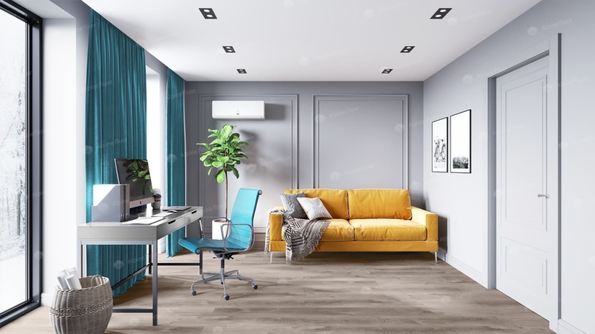 Каменный ламинат SPC (ABA) Alpine Floor Premium XL Дуб Гранит, ECO 7-8 MC