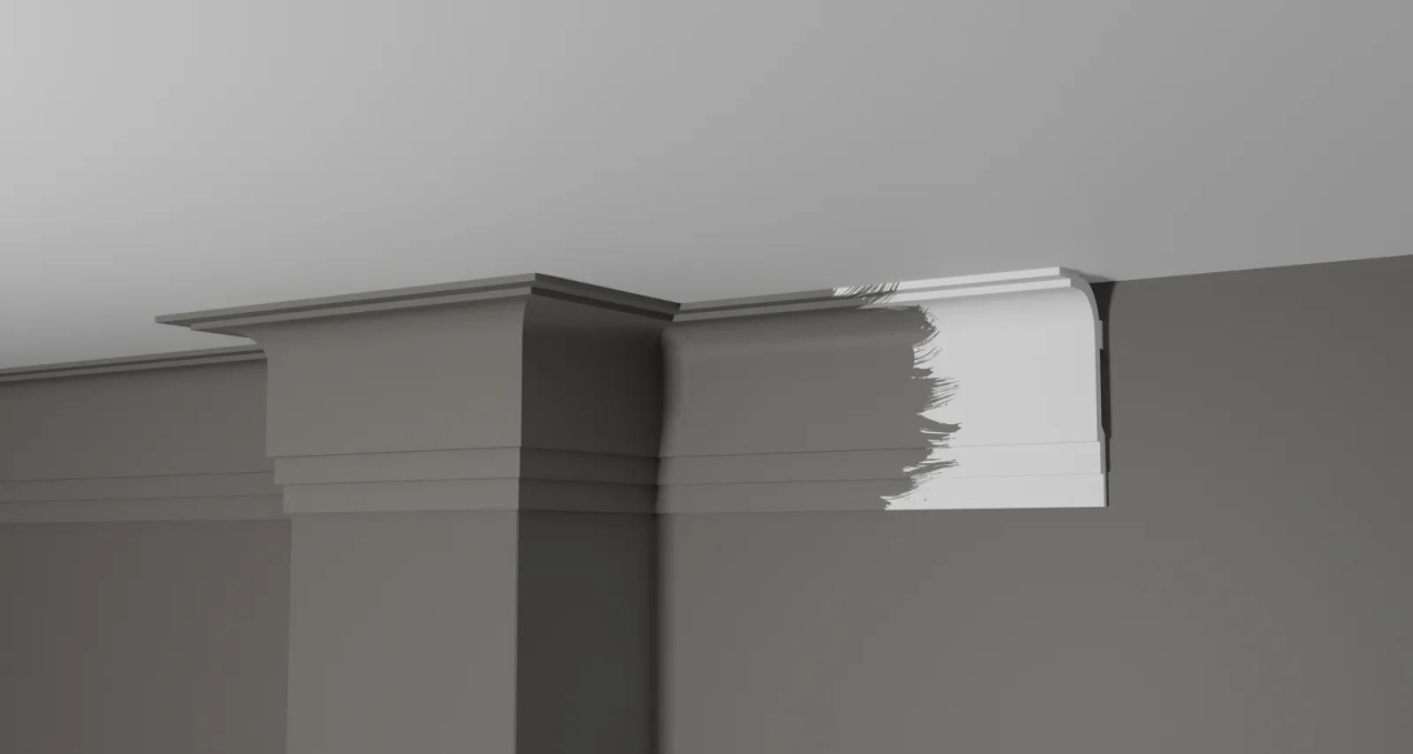Карниз Decor-Dizayn DD516, 120x60x2000 мм Карниз Decor-Dizayn DD516, 120x60x2000 мм
