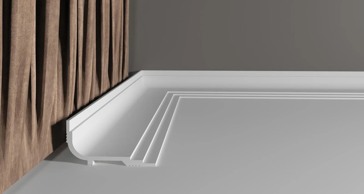 Карниз Decor-Dizayn DD516, 120x60x2000 мм Карниз Decor-Dizayn DD516, 120x60x2000 мм