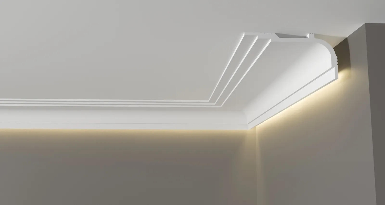 Карниз Decor-Dizayn DD516, 120x60x2000 мм Карниз Decor-Dizayn DD516, 120x60x2000 мм