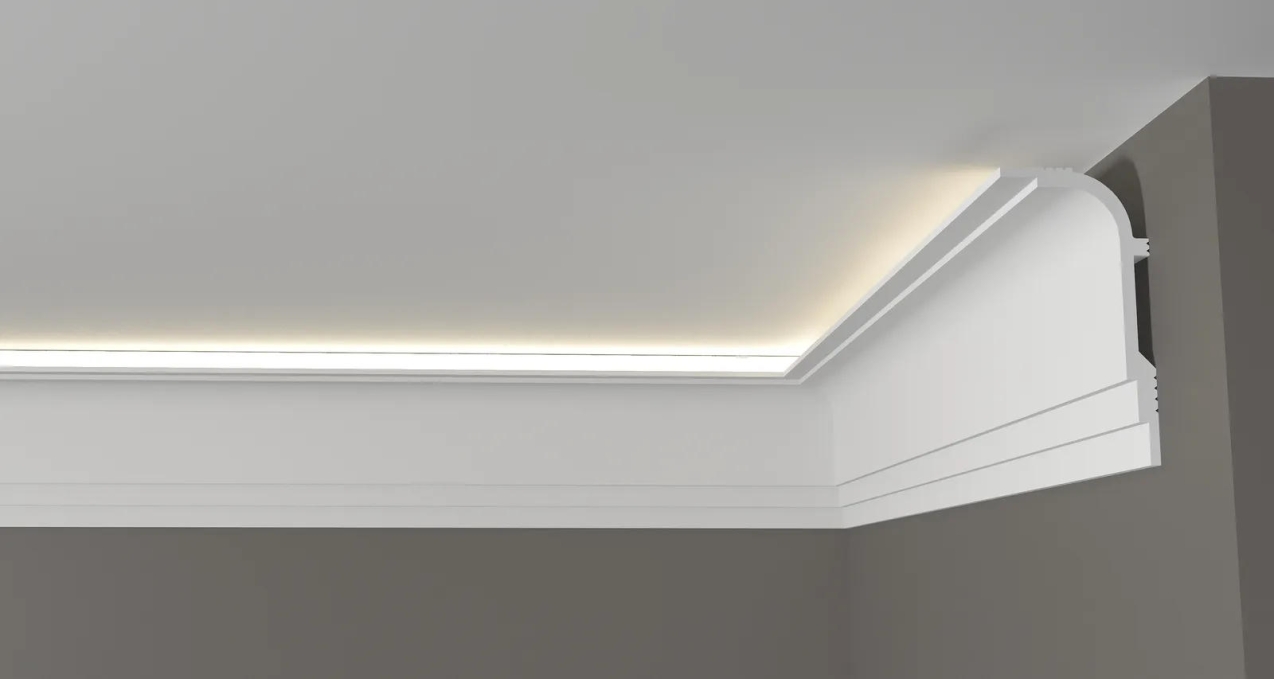 Карниз Decor-Dizayn DD516, 120x60x2000 мм Карниз Decor-Dizayn DD516, 120x60x2000 мм