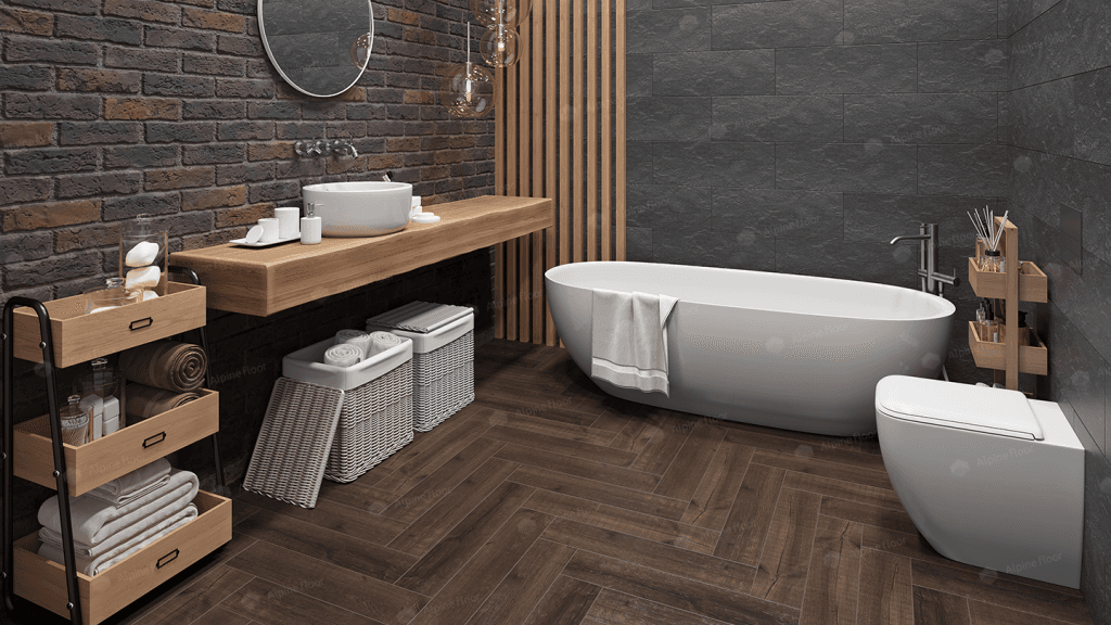 Кварцвиниловая плитка Alpine Floor Parquet LVT Дуб Альферац, ECO-16-22 Кварцвиниловая плитка Alpine Floor Parquet LVT Дуб Альферац, ECO-16-22
