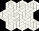 Мозаика Italon Metropolis Calacatta Gold Mosaico Icon 28.6x34.7, 620110000152