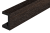 Декоративная рейка Decor-Dizayn 613-93SH, 50x30x3000 мм