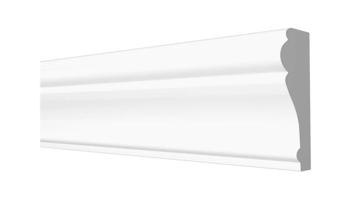 Плинтус Decor-Dizayn 152 A, 85x25x2000 мм Плинтус Decor-Dizayn 152 A, 85x25x2000 мм