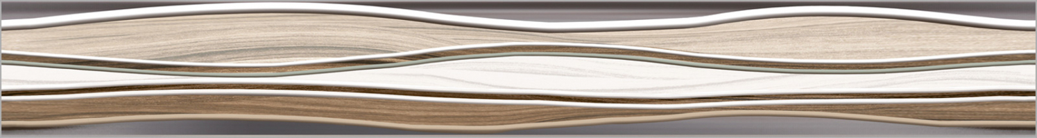Бордюр Alma Ceramica Plesso 6.7x50, BWU53PLS406
