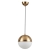 Подвес E27 1*40W PINGA PENDANT ODL22 393 ODEON LIGHT, 4960/1A