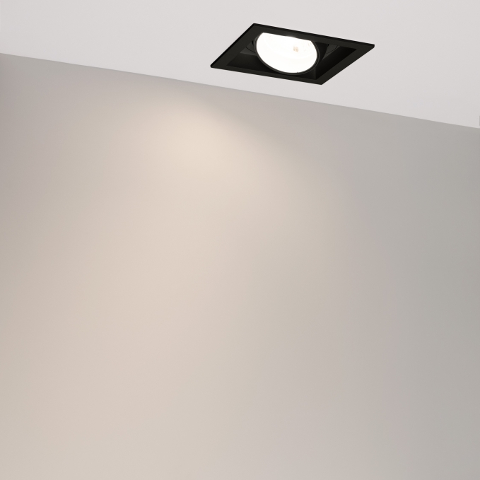 Светильник MS-VORTEX-BUILT-S140x140-30W Day4000 (BK-BK, 50 deg, 230V), Arlight, 058364, изображение 2