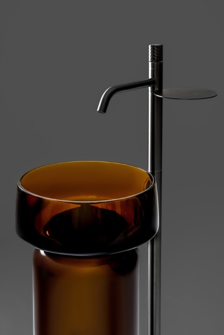 Пьедестал Boheme Glow 810-BASE-GS-BR бронза полиэфирный