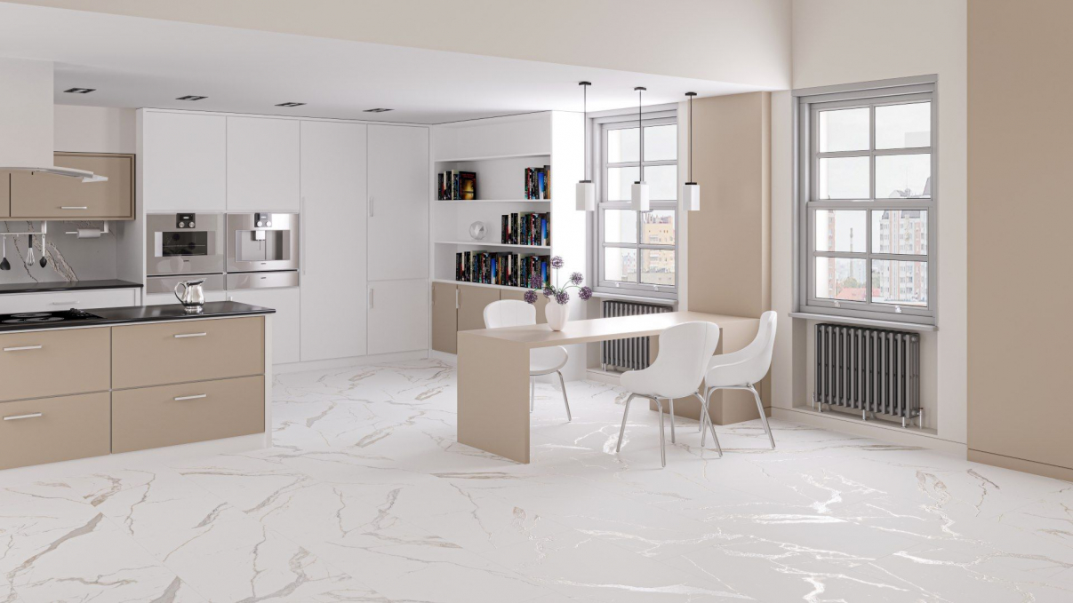 Керамогранит Neodom Classic Marble Calacatta Michael Carving 60x120, N40030 Керамогранит Neodom Classic Marble Calacatta Michael Carving 60x120, N40030