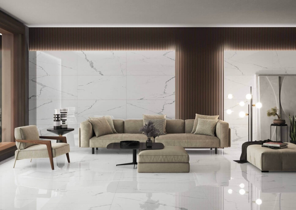 Керамогранит Keraben Idyllic Statuario White Honed Soft 60x120 Керамогранит Keraben Idyllic Statuario White Honed Soft 60x120