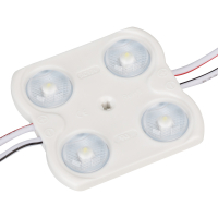 Модуль герметичный CRAFT-2835-4-12V White 170deg (45x43mm, 1.6W, IP65), Arlight, 024840(1)