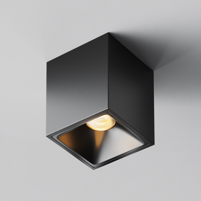 Потолочный светильник Альфа / Alfa LED 8 Вт 2700 К 50°, C065CL-8W2.7K-SQ-B, изображение 1 Потолочный светильник Альфа / Alfa LED 8 Вт 2700 К 50°, C065CL-8W2.7K-SQ-B, изображение 1