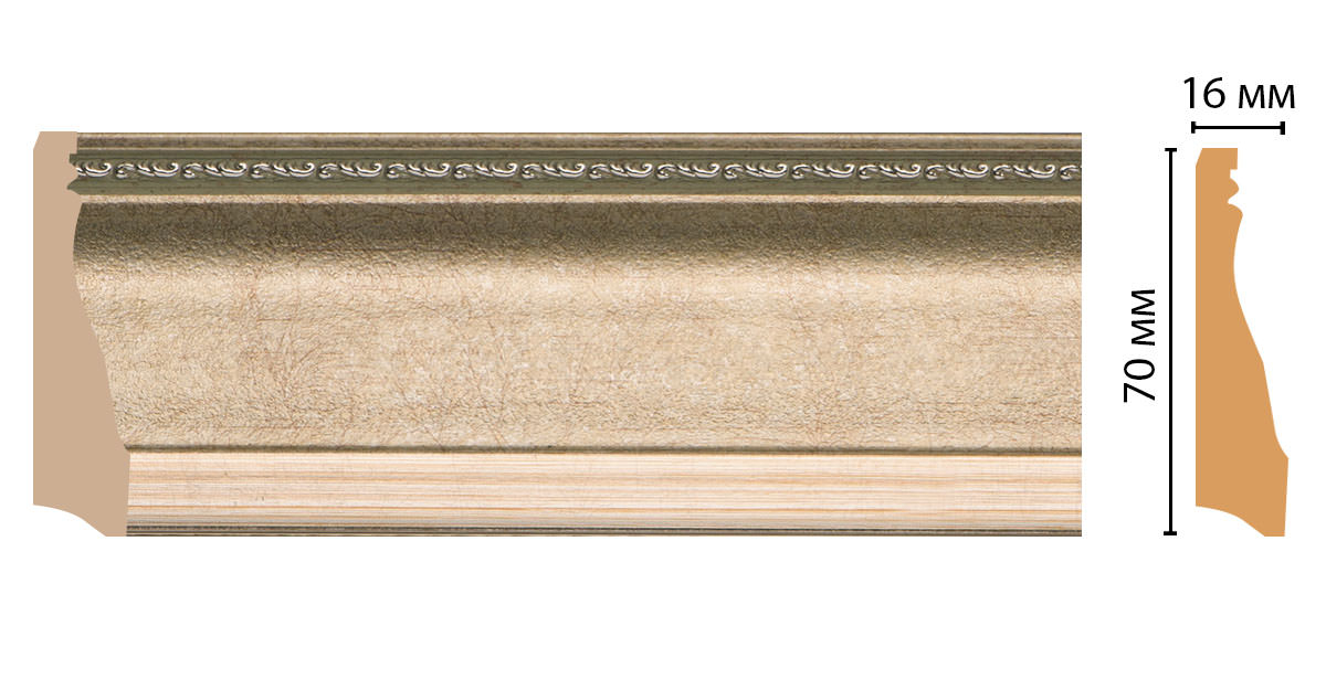 Плинтус напольный Decomaster 193-59, 70x16x2400 мм Плинтус напольный Decomaster 193-59, 70x16x2400 мм