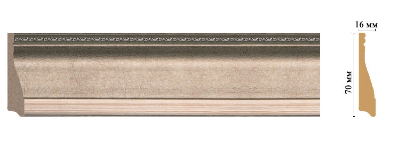 Плинтус напольный Decomaster 193-59, 70x16x2400 мм Плинтус напольный Decomaster 193-59, 70x16x2400 мм