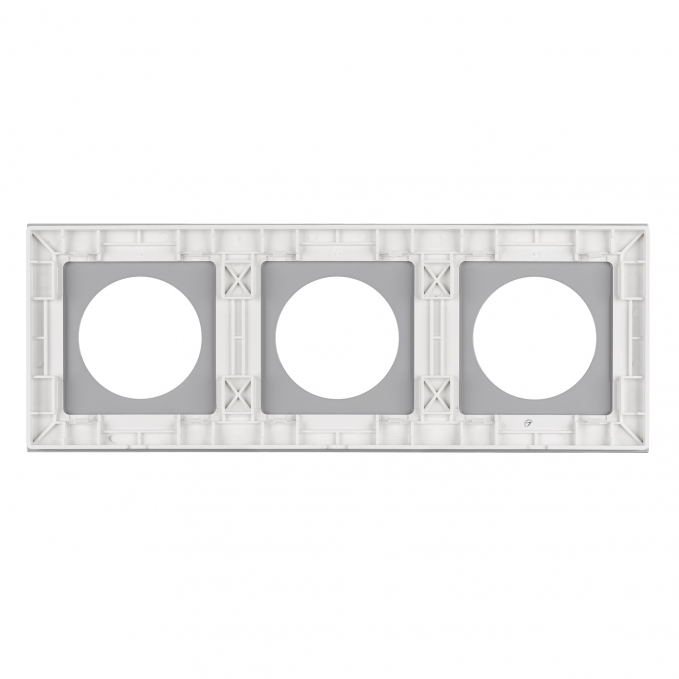 Рамка стеклянная FRM-GLARE-GC-3-WH, Arlight, 043838, изображение 3 Рамка стеклянная FRM-GLARE-GC-3-WH, Arlight, 043838, изображение 3