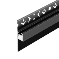 Профиль ARH-PLINTUS-FANTOM-2000 BLACK, Arlight, 038550