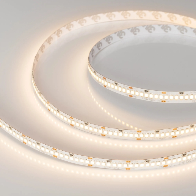 Светодиодная лента RT-A252-10mm 24V Warm3000 (11 W/m, IP20, 2835, 5m), Arlight, 022652(2), изображение 3 Светодиодная лента RT-A252-10mm 24V Warm3000 (11 W/m, IP20, 2835, 5m), Arlight, 022652(2), изображение 3