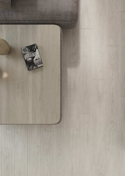 Каменный SPC ламинат AlixFloor City Line Дуб вельветовый серый, ALX1565-6