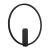 Светильник SP-VINCI-RING-R400-13W Warm3000 (BK, 110 deg, 230V), Arlight, 036506