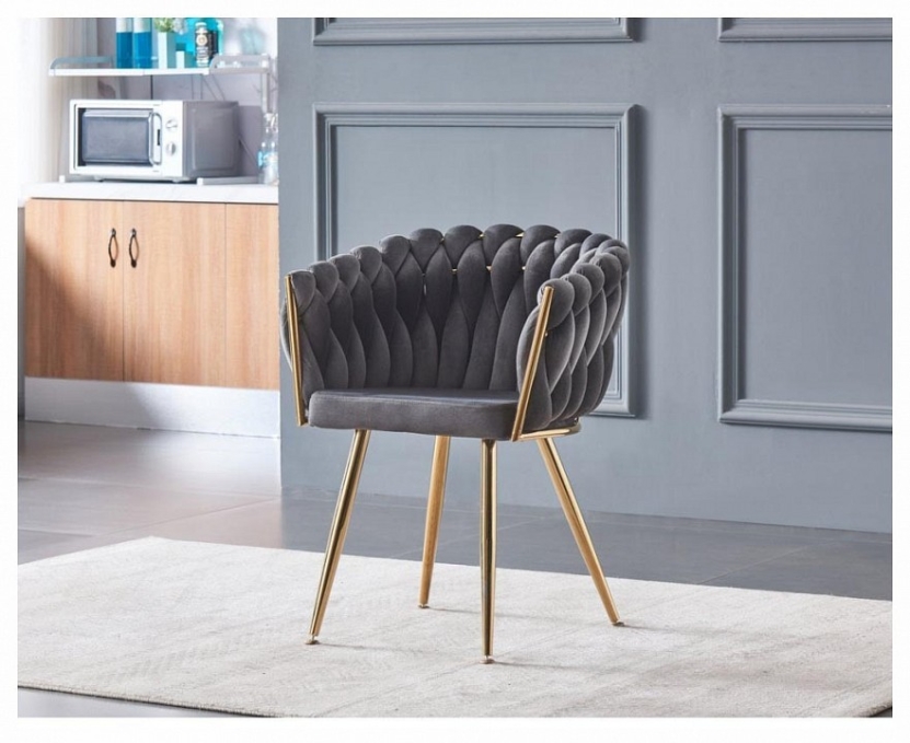 Набор из 2 стульев Refuge Cadence, Hesby Import, HSBI_DC146_grey_2 Набор из 2 стульев Refuge Cadence, Hesby Import, HSBI_DC146_grey_2