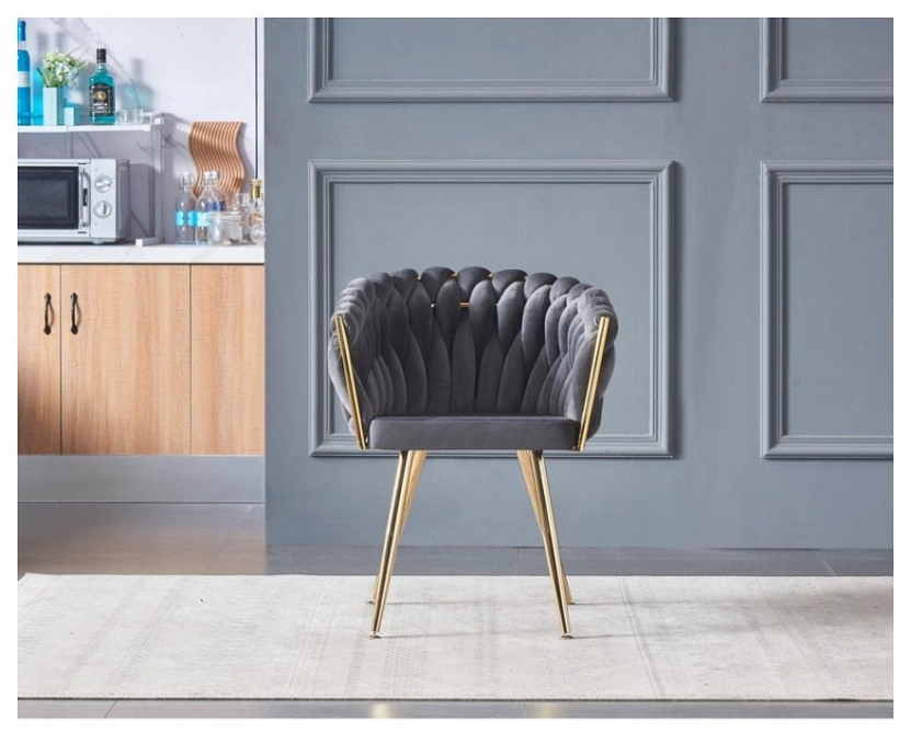 Набор из 2 стульев Refuge Cadence, Hesby Import, HSBI_DC146_grey_2 Набор из 2 стульев Refuge Cadence, Hesby Import, HSBI_DC146_grey_2