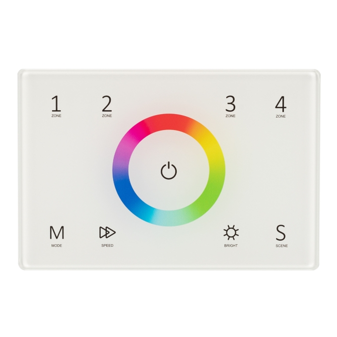 Панель Sens SMART-P83-RGB White (230V, 4 зоны, 2.4G), Arlight, 028402, изображение 2