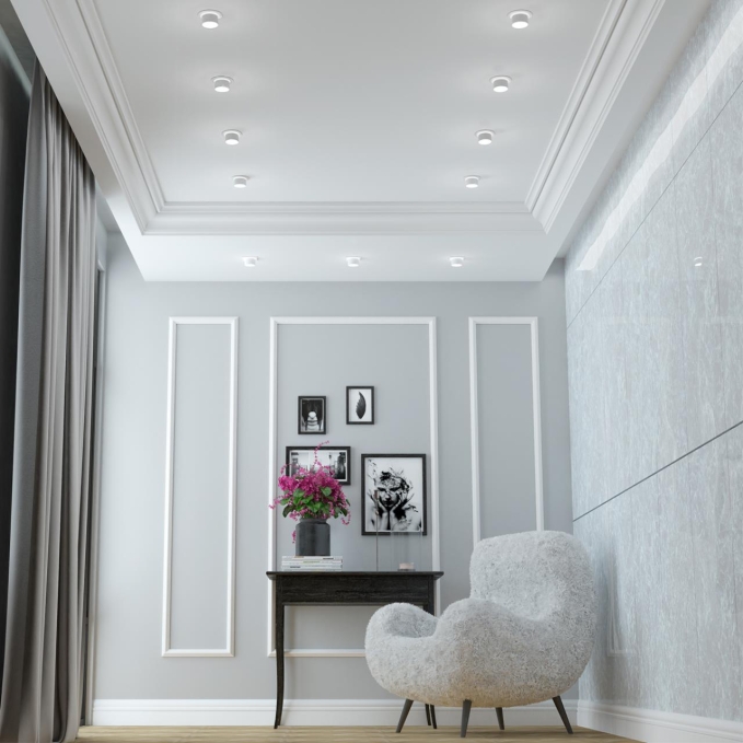 Светильник встраиваемый IP20 GU10 9W 235V LIRIO SPOT NT21 580 NOVOTECH 370716, фото в интерьере 1 Светильник встраиваемый IP20 GU10 9W 235V LIRIO SPOT NT21 580 NOVOTECH 370716, фото в интерьере 1