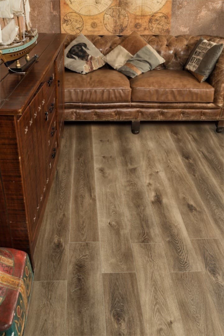 Каменный ламинат SPC (ABA) Alpine Floor Premium XL Дуб Коричневый, ECO 7-9 MC