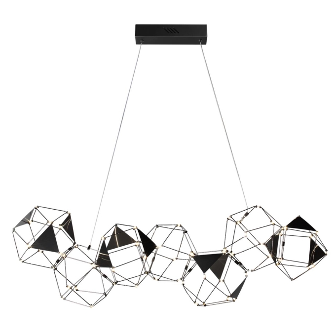 Люстра LED 32W 4000K 1900Лм TRELLIS L-VISION ODL25 293 ODEON LIGHT 5087/32L, фото на белом фоне Люстра LED 32W 4000K 1900Лм TRELLIS L-VISION ODL25 293 ODEON LIGHT 5087/32L, фото на белом фоне