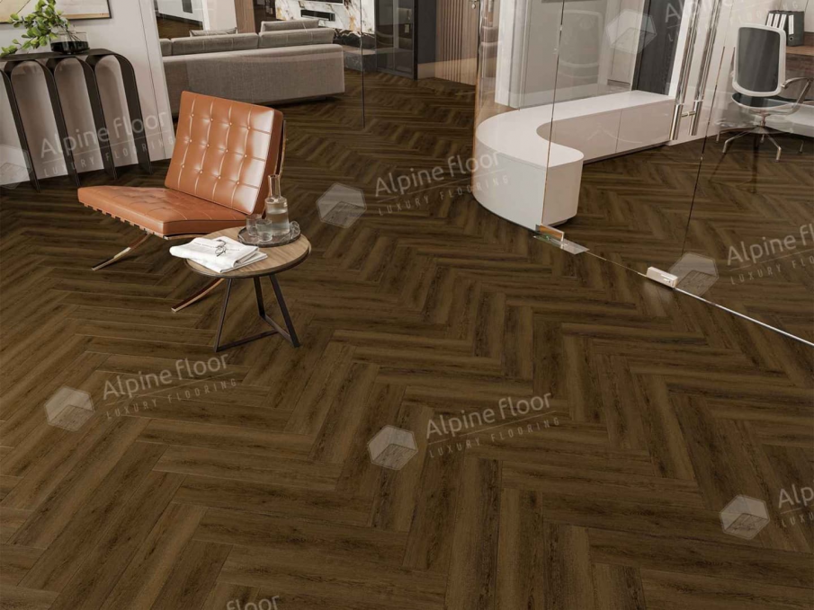 Кварцвиниловая плитка Alpine Floor Parquet LVT Дуб Далим, ECO-16-33 Кварцвиниловая плитка Alpine Floor Parquet LVT Дуб Далим, ECO-16-33