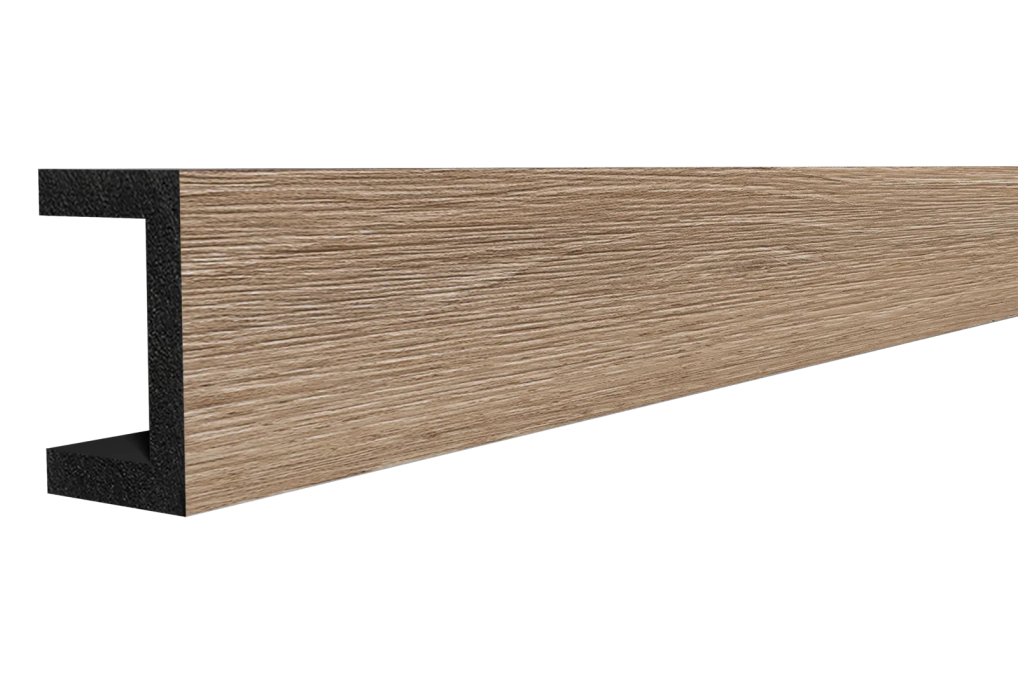 Декоративная рейка Decor-Dizayn 613-90SH, 50x30x3000 мм Декоративная рейка Decor-Dizayn 613-90SH, 50x30x3000 мм
